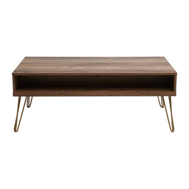Flori Wood Effect 2 Drawer Coffee Table
