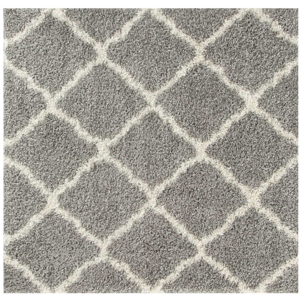 Moroccan Grey Shaggy Rug | 710