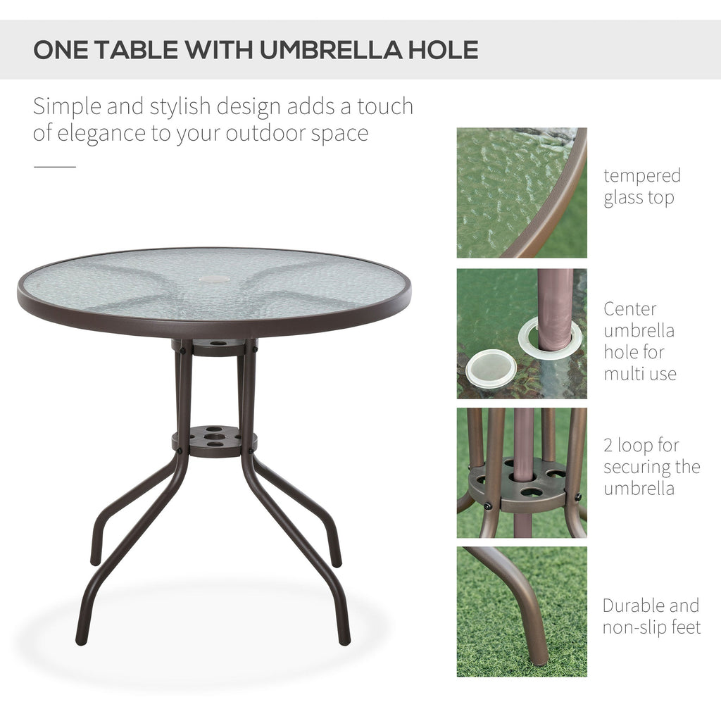 Outsunny 6-Piece Garden Dining Set