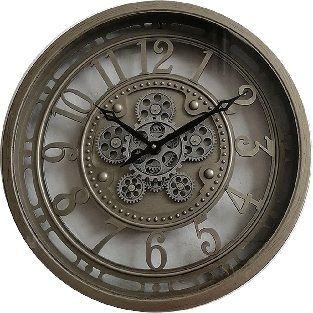 46CM GEAR CLOCK