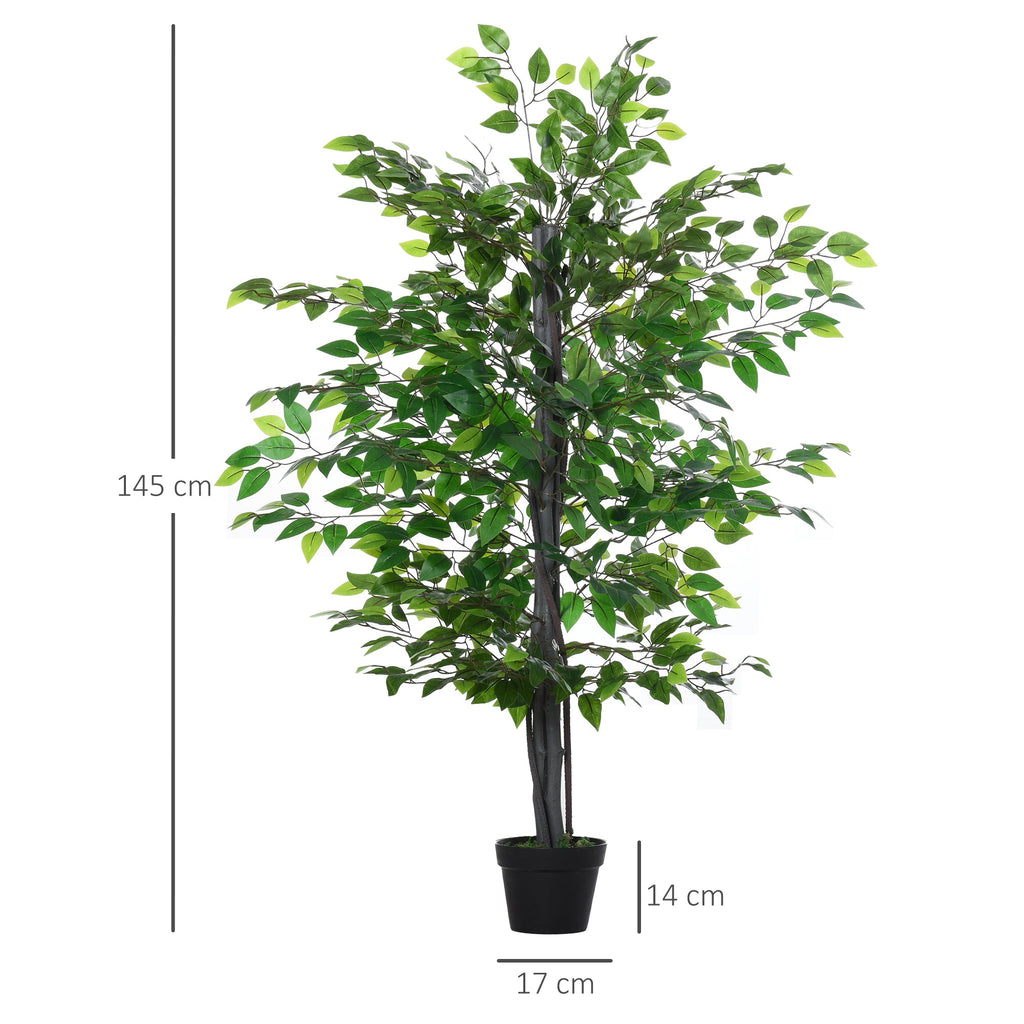 Outsunny 145cm Artificial Banyan Tree