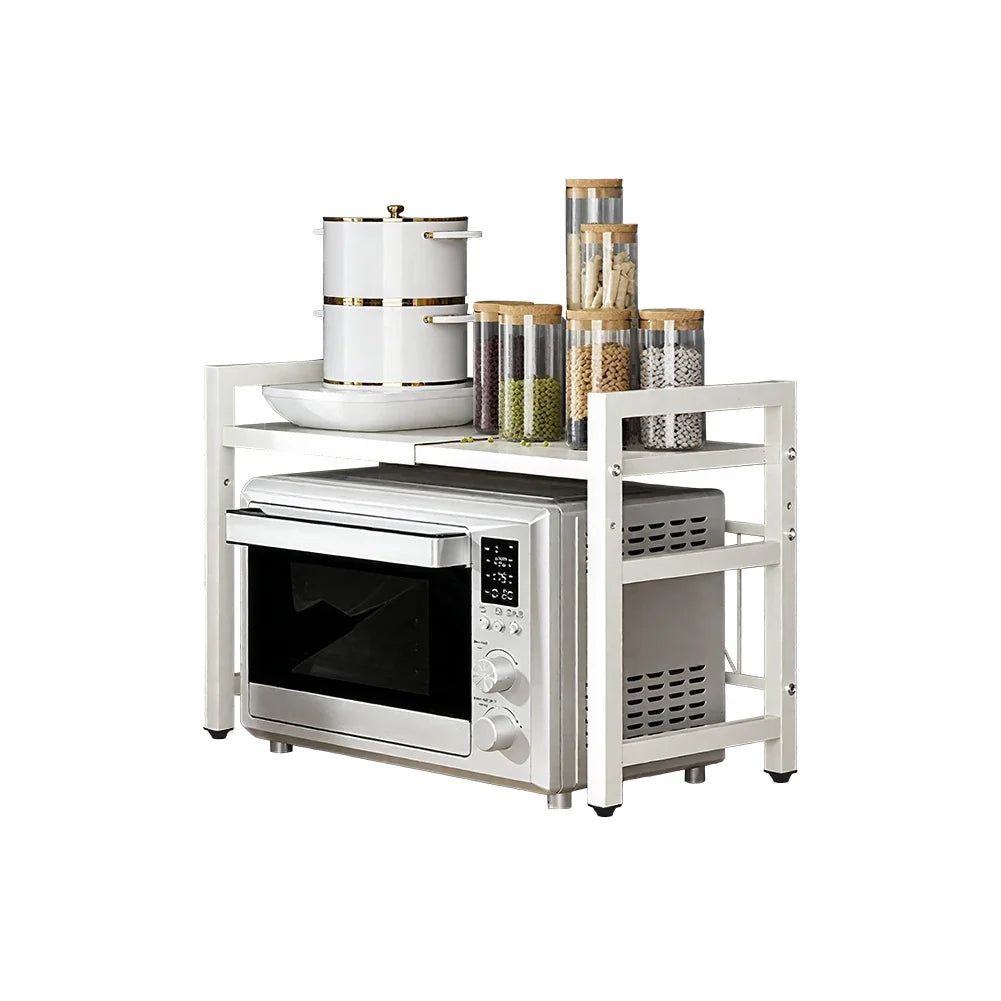 Expandable Microwave Shelf Organizer