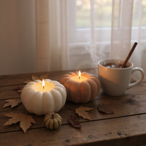 Autumn Pumpkin Tealight Holder