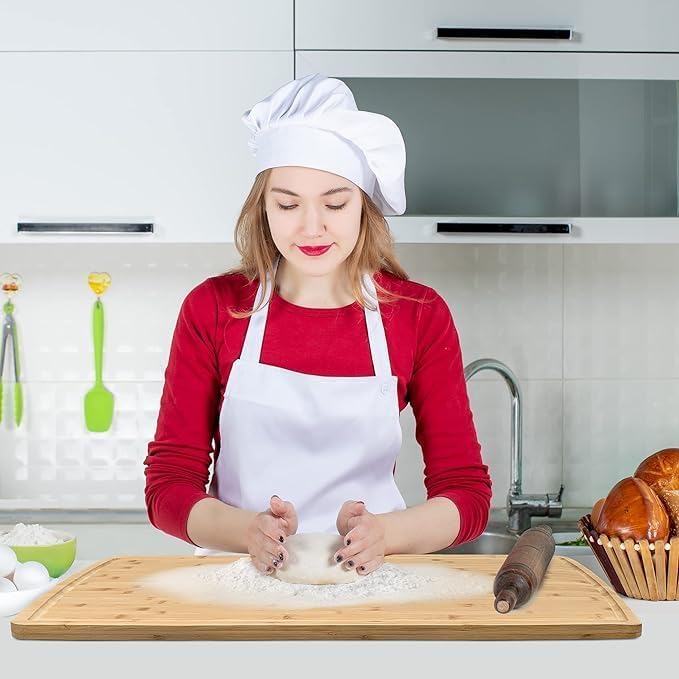 Extra-Large Solid Bamboo Chopping Board