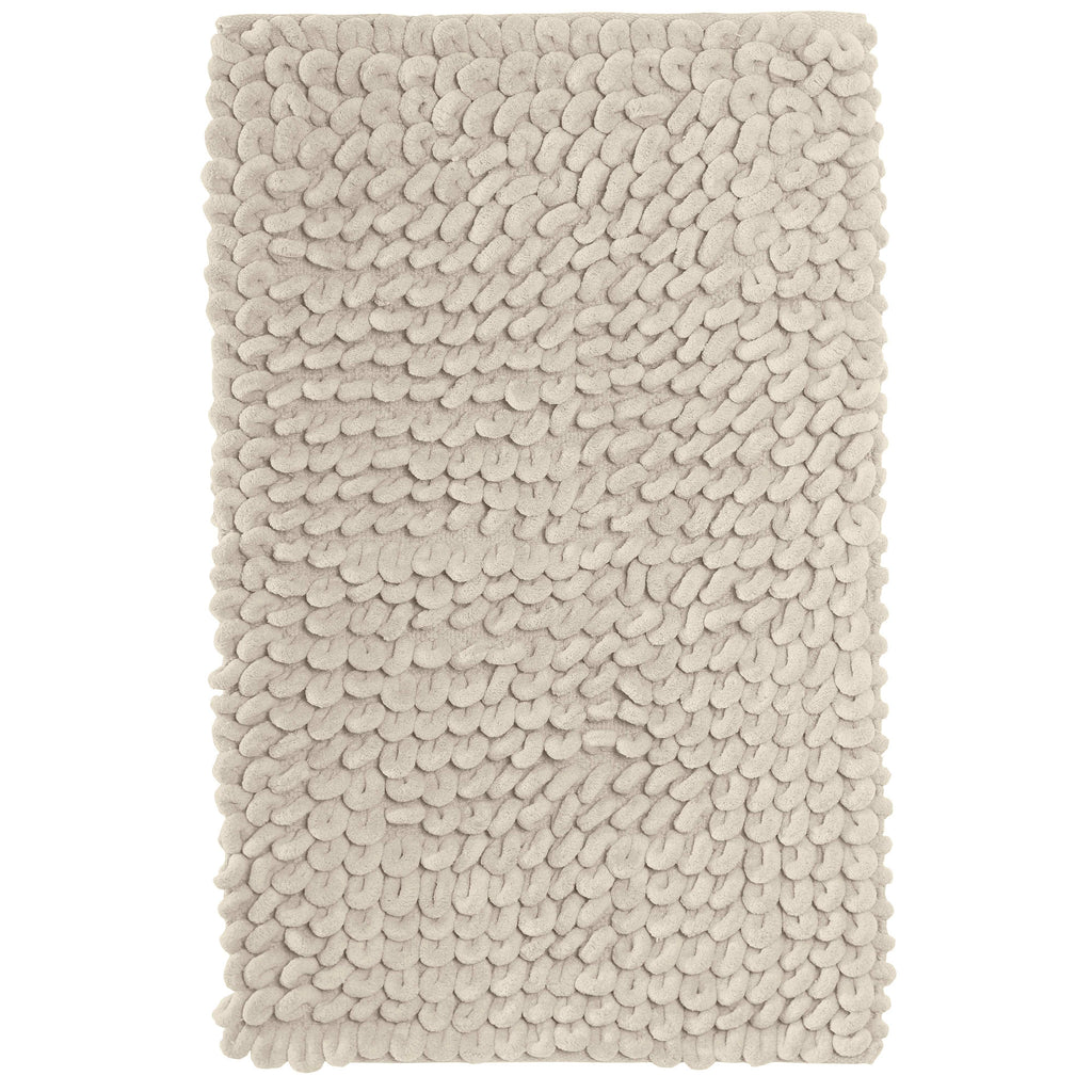 OLIVIA ROCCO Jumbo Loop Bath Mat Non Slip Water Absorbent Rug Easy-Care Hotel-Quality Textile