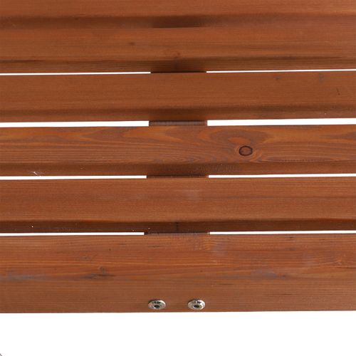 Wooden 3-Seater Garden Swing Chair